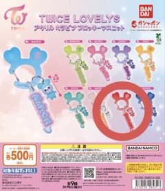 TWICE LOVELYS 아크릴 카라비나 플로키 마스코트 채영