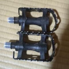 自転車用 フラットペダル 左右セット ブラックのサムネイル