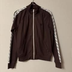 FRED PERRY トラックジャケット ブラウン - メルカリ