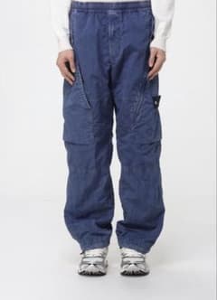 STONE  ストーンアイランド デニムリサーチ カーゴパンツ 32 STONE ISLAND ストーンアイランド デニムリサーチ カーゴパンツ 32