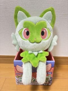 ポケモンぬいぐるみ だっこして！ニャオハのサムネイル