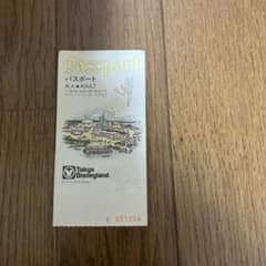 東京ディズニーランド パスポート 大人用のサムネイル