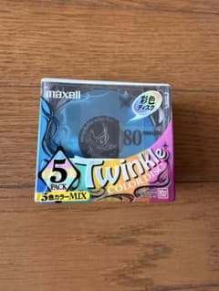未開封 maxell MD 80分 5枚パック Twinkleのサムネイル