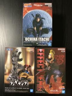 フィギュア プライズ ワンピース ナルト 内袋未開封 3点 まとめ売り