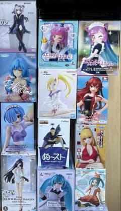 【新品・未開封】美少女フィギュア　プライズフィギュアまとめ売り　34体セット 美少女、プライズフィギュア 34体 - メルカリ