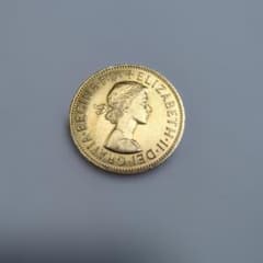 英国 1967年 エリザベス2世 1ペニー硬貨 - メルカリ