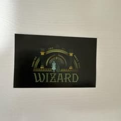 영화 WICKED 위키드 두 사람의 마녀 비매품 카드