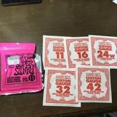 エレキギター弦のサムネイル