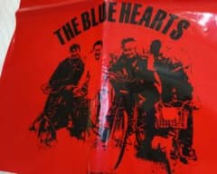 THE BLUE HEARTS ブルーハーツ　ビニールバック　当時物のサムネイル