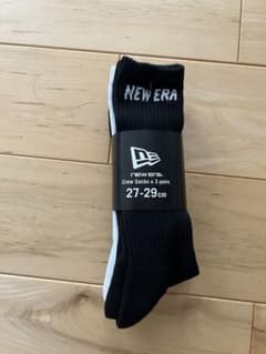 NEW ERA クルーソックス 3足セット 27-29cm