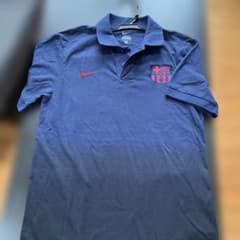 Nike FC Barcelona ポロシャツ ネイビー　Mのサムネイル