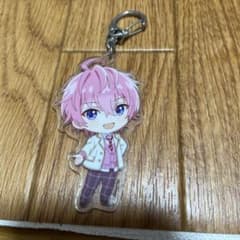 アクリルキーホルダー ピンク髪すとぷりさとみくんキャラクター - メルカリ