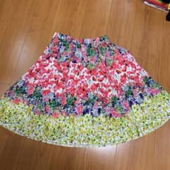 花柄スカート フレアスカートのサムネイル