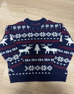 WIND AND SEA ニットセーター　Lサイズのサムネイル