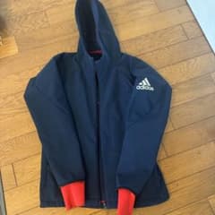 adidas ネイビー/レッド ジャージ Sのサムネイル
