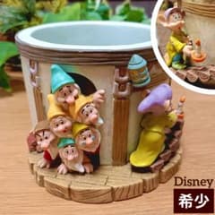 激レア 加藤工芸 ディズニー 七人のこびと 白雪姫 プランター ポット
