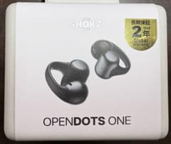 未開封 SHOKZ OPENDOTS ONE ワイヤレスイヤホン 本体 ブラック - メルカリ