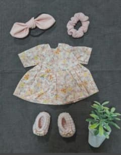 ㉑ハンドメイド　人形服　ソランレミン　美品のサムネイル
