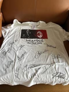 ACミラン イスタンブール 2005 サイン入りシャツ マルディーニ カカ ACミラン イスタンブール 2005 サイン入りシャツ マルディーニ カカ