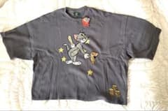 超レア・TOM AND JERRY ・Tシャツ ・グレー・海外購入品のサムネイル