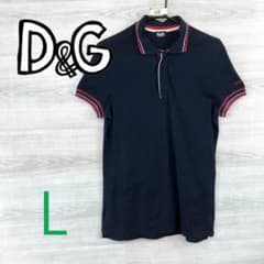 ドルチェ＆ガッバーナ D&G＜袖ワンポイント 半袖 ポロシャツ＞M0618s