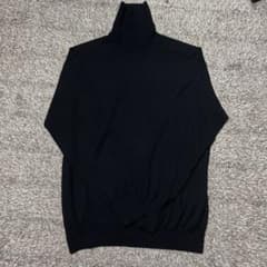 BODHI カシミヤ エクストラライト タートルネックblack