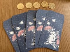 わちふぃーるど　ダヤン　ポチ袋とコイルセットのサムネイル