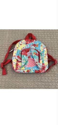 Cath Kidston キッズ リュック 花柄 パッチワーク風のサムネイル