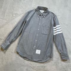 トムブラウン 長袖シャツ MWL272E-00111035 グレー 0 - メルカリ