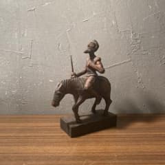 OURO ARTESANIA ドン・キホーテ 木彫置物 オブジェ インテリア - メルカリ