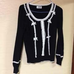 値下げ‼︎♡リボンニット♡のサムネイル