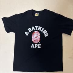 A BATHING APE ブラック Tシャツ Mのサムネイル