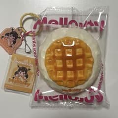 mellojoy メロジョイ クリームワッフル スクイーズ 丸 ワッフル まる