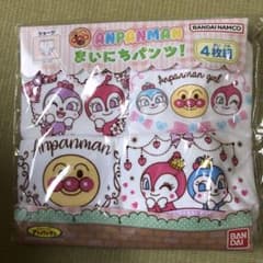 女児ショーツ100アンパンマン まいにちパンツ 4枚セットのサムネイル