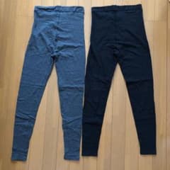 ☆無印良品マタニティレギンス　S〜Mサイズ　グレー&黒セット☆のサムネイル