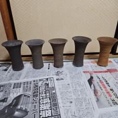 蘭鉢 (笠間鉢) 5個 高さ約20～21cm　植木鉢のサムネイル