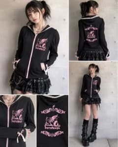 PUTUMAYO Y2K Gothic Angel Cat Hoodie - メルカリ