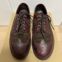 【箱無し】DR.MARTENS ウィングチップ　革靴のサムネイル