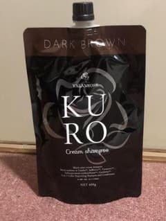 【新品】VALANROSE KURO クリームシャンプー ダークブラウンのサムネイル