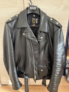 Schott 613USTダブルライダースジャケット 44 (Tall)のサムネイル