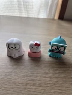 サンリオ ガチャ 3個セット けろけろけろっぴ ハローキティ ハンギョドンのサムネイル