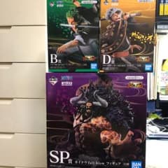 ワンピース 一番くじ　カイドウ　ゾロ　ロー　フィギュアのサムネイル