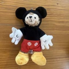 Duffy ぬいぐるみバッジ ミッキーマウス コスチューム　香港ディズニ限定のサムネイル