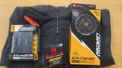 Mサイズ　BURTLE AIRCRAFT 空調服ファンバッテリーセット56のサムネイル