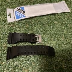 純正/中古 GA100系 G-SHOCK カスタム 黒　ベルト　バンド　カシオ