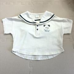 futafuta フタフタ　半袖　カットソー　夏服　パンダ　セーラーのサムネイル