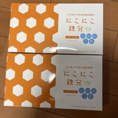 nico 鉄分 サプリメント にこにこ鉄分　二箱のサムネイル