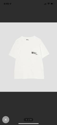 ☆定価51%OFF☆【MHL.】PRINTED COTTON JERSEYのサムネイル