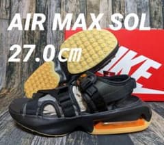 27cm ナイキ エアマックス ソル スポーツ サンダル ブラック カモ 迷彩  