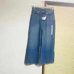 デニムワイド グロップドパンツNVのサムネイル